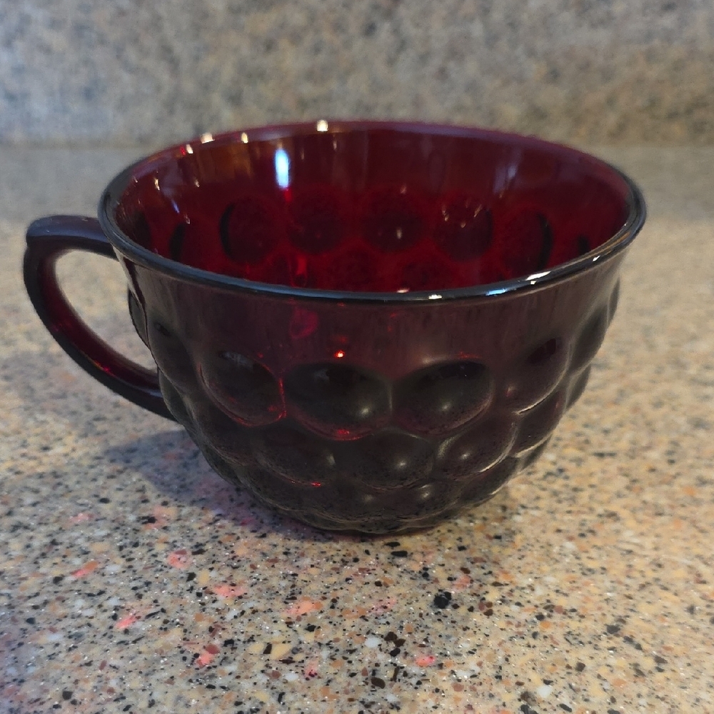 Anchor Hocking Ruby Red Dinnerware Set - Picture 2 of 16